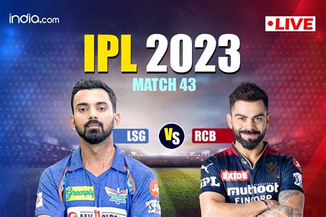lsg vs rcb|LSG vs RCB Highlights: Bangalore beat Lucknow; .